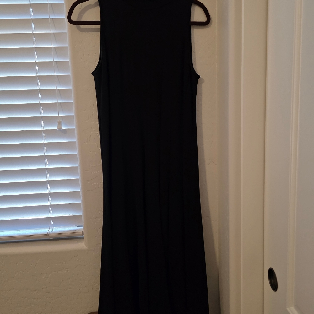 Worth Sleeveless Maxi dress, black